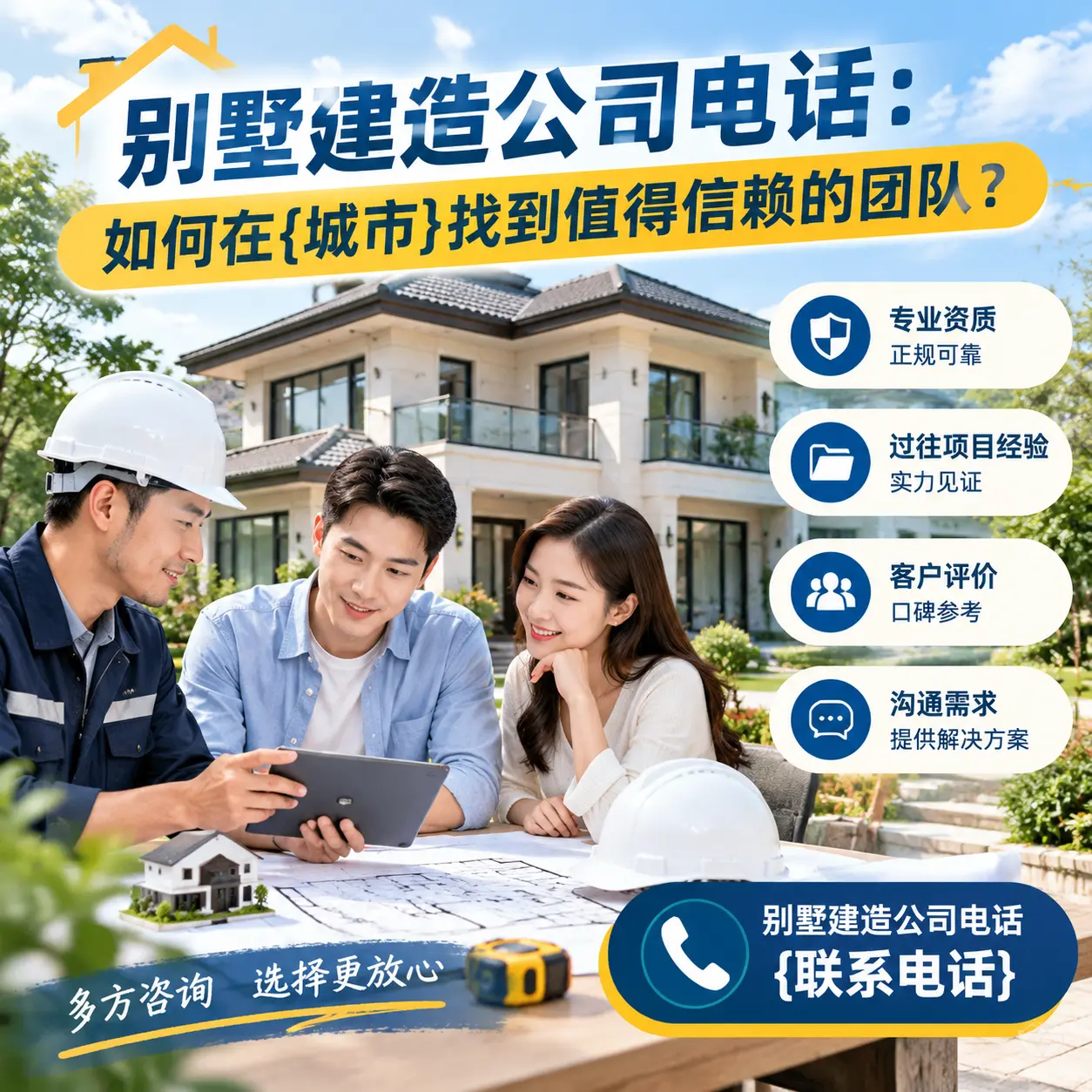 别墅建造公司电话：如何在印江找到值得信赖的团队？