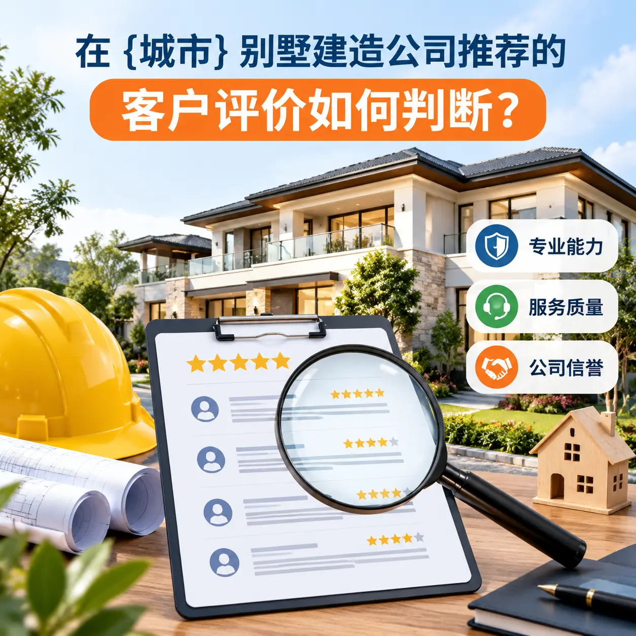 在 印江 别墅建造公司推荐的客户评价如何判断？