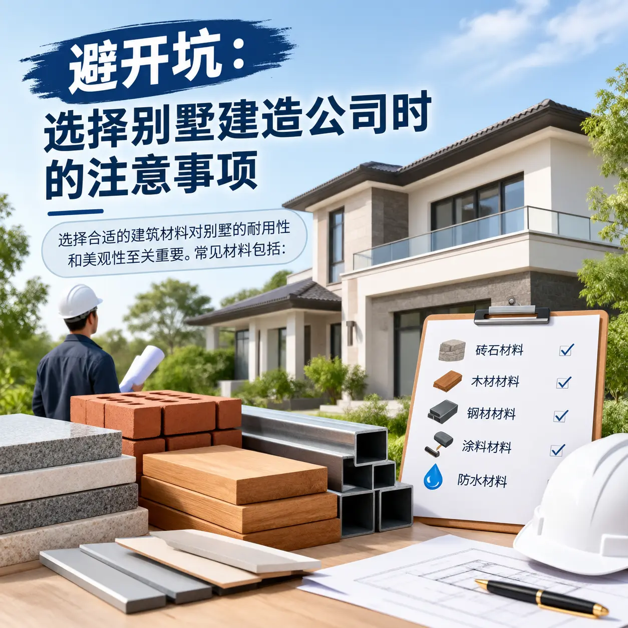 避开坑:选择 印江 别墅建造公司时的注意事项