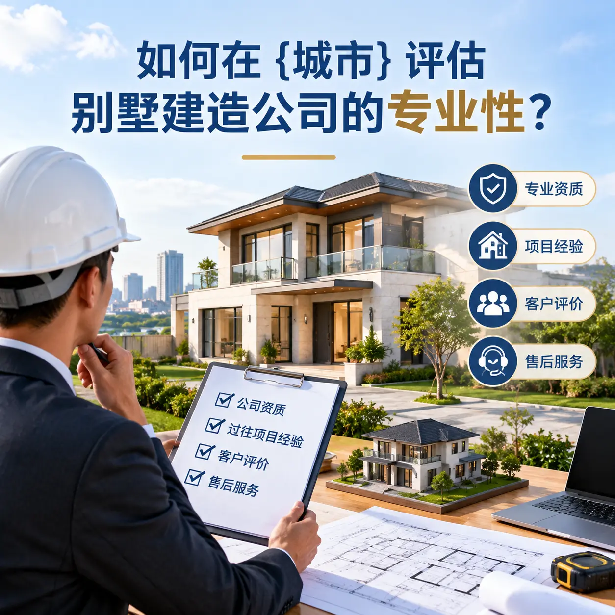 如何在 印江 评估别墅建造公司的专业性?
