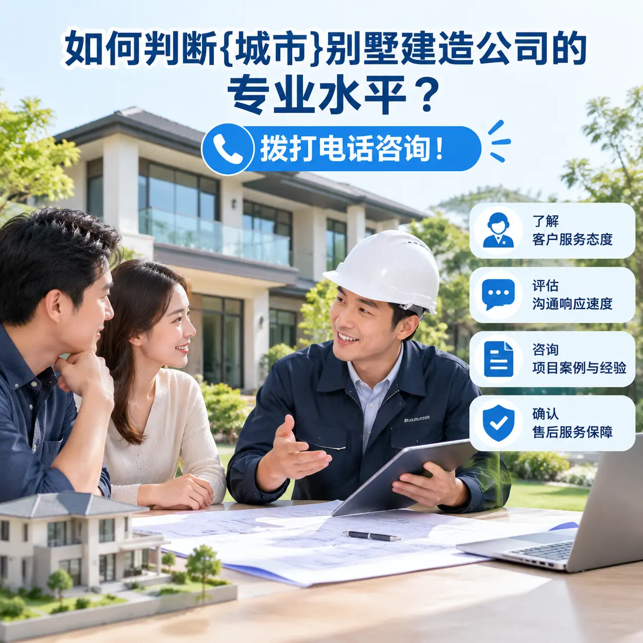 如何判断印江别墅建造公司的专业水平？拨打电话咨询！